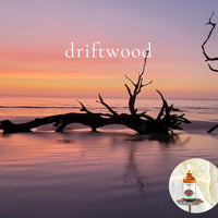 DRIFTWOOD - Scented Shea Oil -Vegan Silicone Free Body Oil