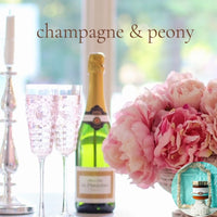 CHAMPAGNE AND PEONY scented waterfree silicone free Vegan Body Butter