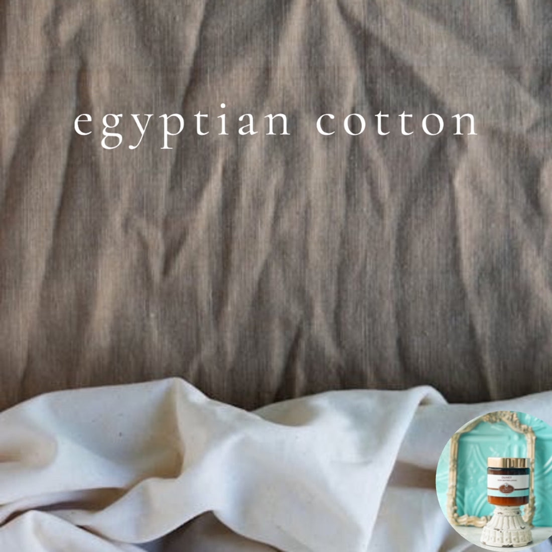 EGYPTIAN COTTON scented waterfree silicone free Vegan Body Butter