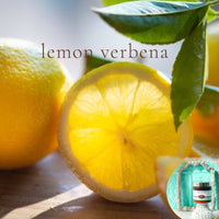 LEMON VERBENA scented waterfree silicone free Vegan Body Butter