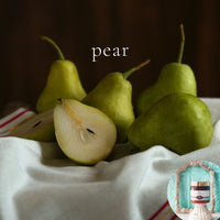PEAR scented waterfree silicone free Vegan Body Butter