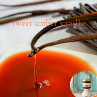 SWEET AMBER VANILLA scented waterfree silicone free Vegan Body Butter