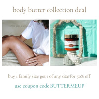 GRAPEFRUIT scented water free Vegan Body Butter