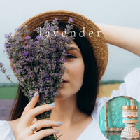 LAVENDER scented pumpkin and shea butter sugar body scrub