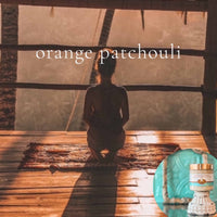 ORANGE PATCHOULI scented pumpkin and shea butter sugar body scrub