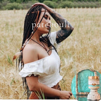 PATCHOULI scented pumpkin and shea butter sugar body scrub