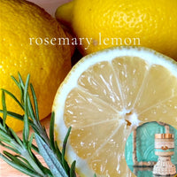 ROSEMARY LEMON scented pumpkin and shea butter sugar body scrub