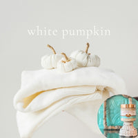 WHITE PUMPKIN scented pumpkin and shea butter sugar body scrub
