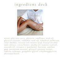 CASHMERE scented waterfree silicone free Vegan Body Butter