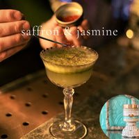 SAFFRON AND JASMINE scented pumpkin and shea butter sugar body scrub