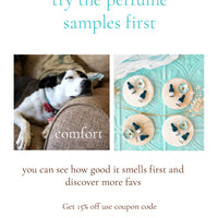 PERFUME SAMPLE SET - 18 piece COMFORT Scents Collection, plus 3 Free Samples