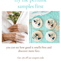 CLEAN AND FRESH Perfume Sample Set - 8 piece CLEAN and FRESH Scents Collection, plus 3 Free Samples