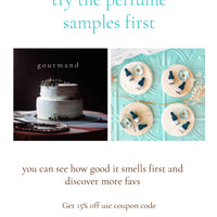 CARAMEL POPPED scented travel perfume