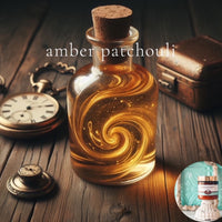 AMBER PATCHOULI scented waterfree, silicone free Vegan Body Butter