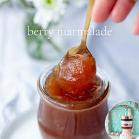 BERRY MARMALADE scented water free silicone free Vegan Body Butter