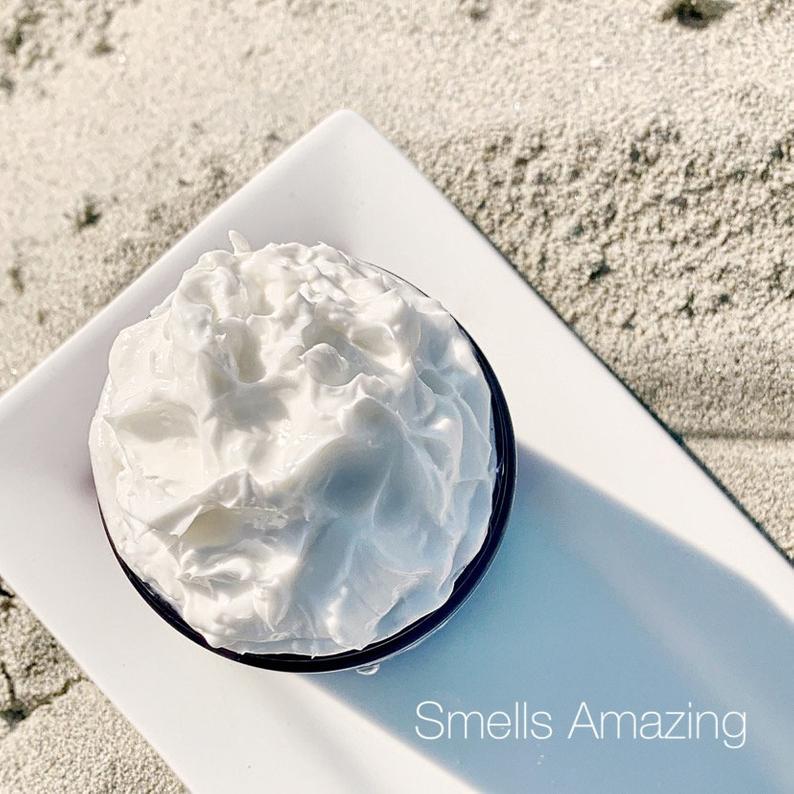 SEA SALT scented waterfree silicone free Vegan Body Butter