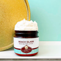 BEACH GLASS scented waterfree silicone free Vegan Body Butter