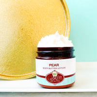 PEAR scented waterfree silicone free Vegan Body Butter
