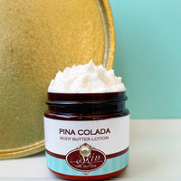 PINA COLADA scented waterfree silicone free Vegan Body Butter