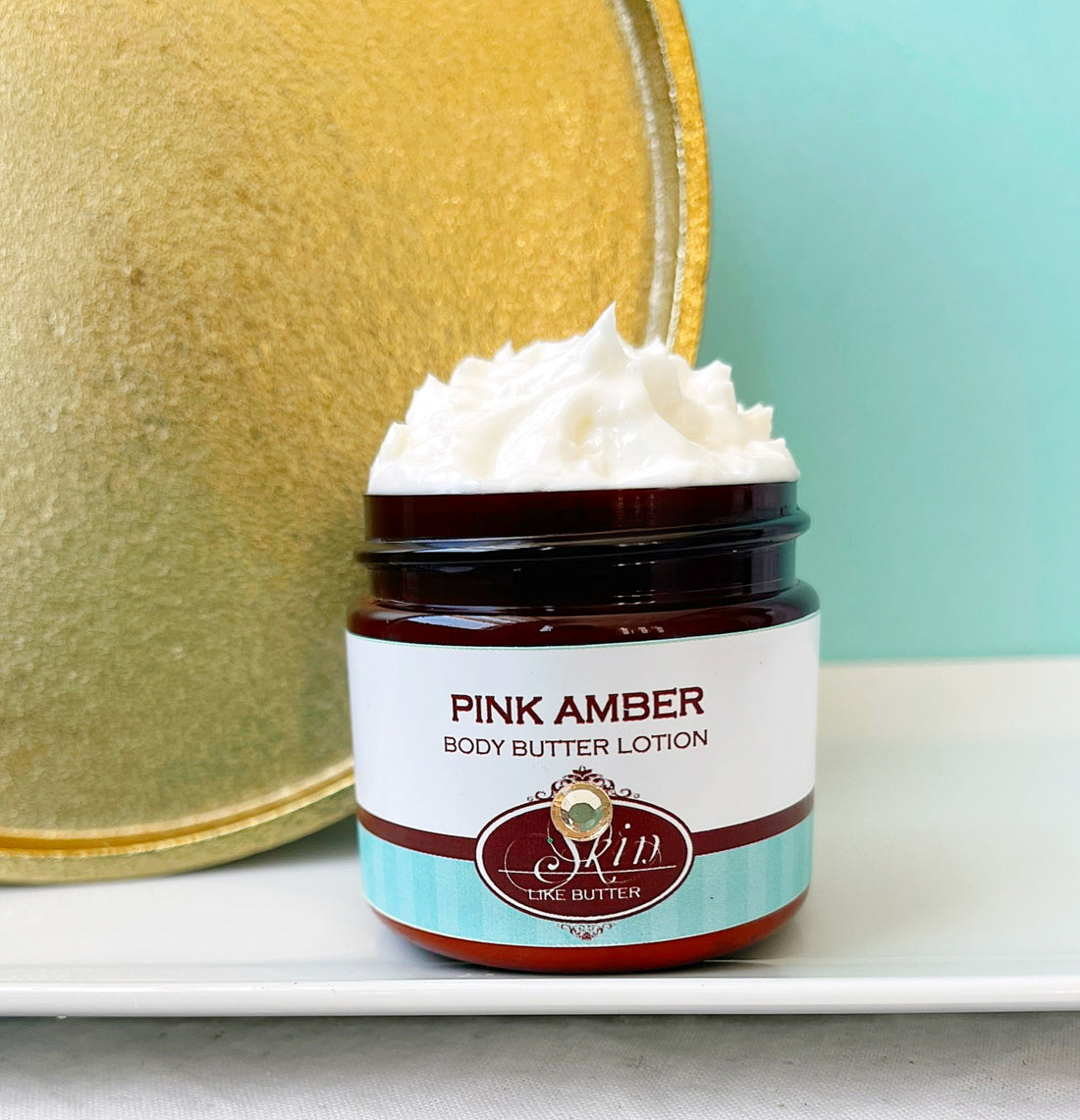 PINK AMBER  scented waterfree silicone free Vegan Body Butter