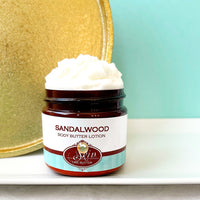 SANDALWOOD scented waterfree silicone free Vegan Body Butter
