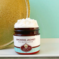SMOKING JACKET scented waterfree silicone free Vegan Body Butter