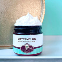 WATERMELON scented waterfree silicone free Vegan Body Butter