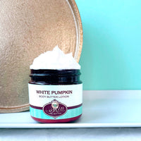 WHITE PUMPKIN scented waterfree silicone free Vegan Body Butter