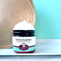 WHITE PUMPKIN scented waterfree silicone free Vegan Body Butter