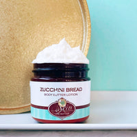 ZUCCHINI BREAD scented water free, vegan non-greasy Body Butter