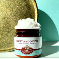 EGYPTIAN COTTON scented waterfree silicone free Vegan Body Butter
