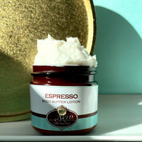 ESPRESSO scented waterfree silicone free Vegan Body Butter