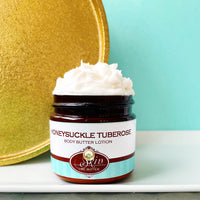 HONEYSUCKLE TUBEROSE scented waterfree silicone free Vegan Body Butter