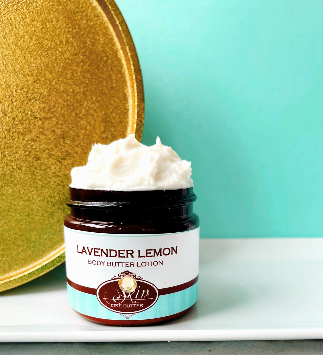 LAVENDER LEMON scented waterfree silicone free Vegan Body Butter