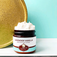 LAVENDER VANILLA scented waterfree silicone free Vegan Body Butter