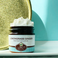 LEMONGRASS GINGER Skin Like Butter Non-greasy, Silicone Free, Skin Like Butter Body Butter