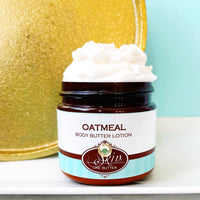 OATMEAL scented waterfree silicone free Vegan Body Butter