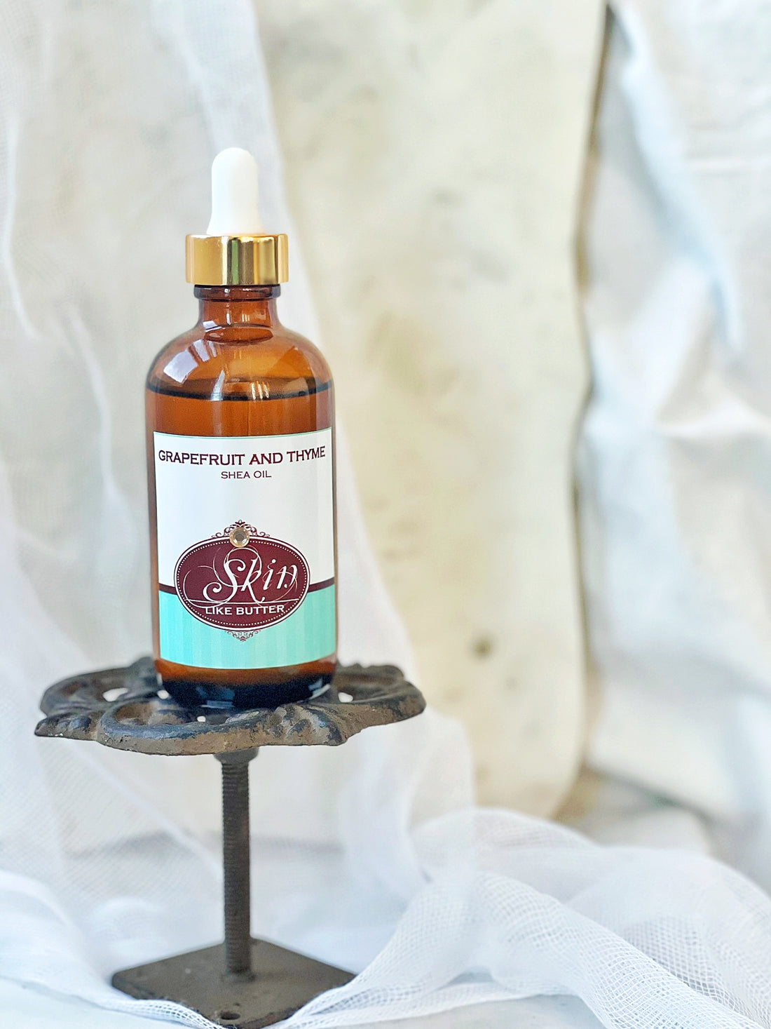 BLOOD ORANGE - Shea Body Oil - in 4 oz Amber bottles, highly moisturizing