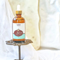 EMBER - Shea Body Oil -  in 4 oz amber bottles, highly moisturizing