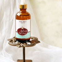 TOOL BELT - Scented Shea Oil - in 4oz amber bottles, skin moisturizer