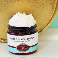 LITTLE BLACK DRESS scented thick luxurious Body Butter in 2 oz to 16 oz jars or bottles