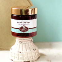 RED CURRANT scented Body Butter, waterfree and non-greasy, vegan