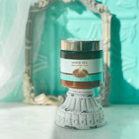 WHITE TEA scented thick luxurious Body Butter in 2 oz to 16 oz jars or bottles