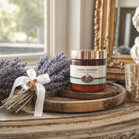 AMBER LAVENDER scented waterfree silicone free Vegan Body Butter