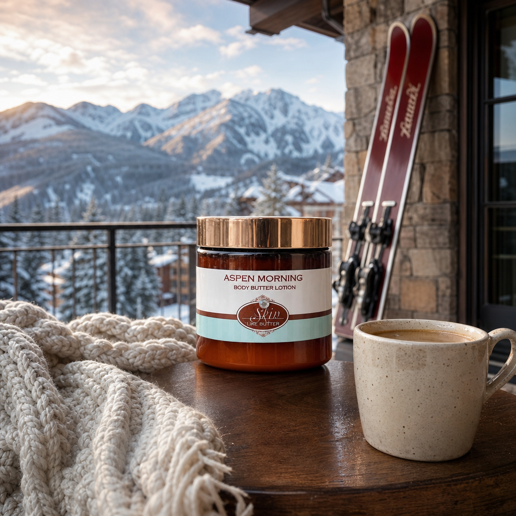 ASPEN MORNING scented waterfree silicone free Vegan Body Butter