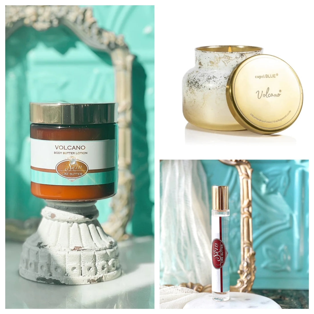VOLCANO DEAL - Save $10 On Travel Size Body Butter, Travel Size Volcano, and original Volcano Candle
