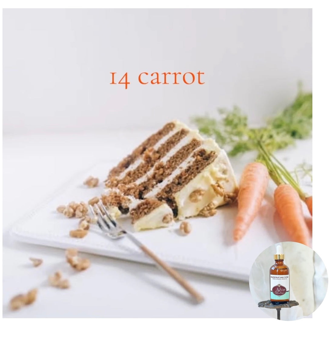 14 CARROT SCENTED - Organic Virgin Argan Oil