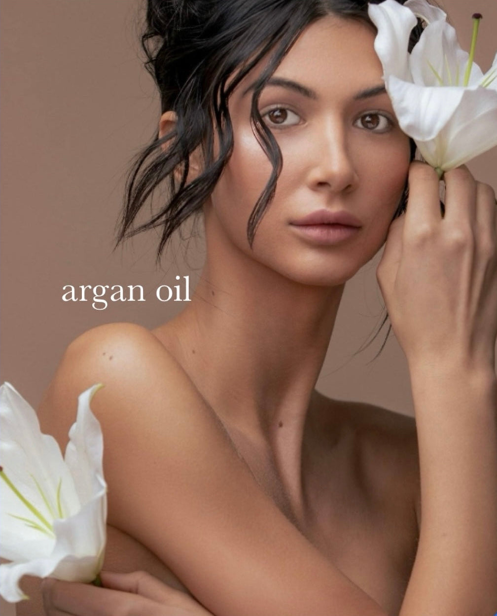 DUSTED PEONY SCENTED - Organic Virgin Moroccan Argan Oil