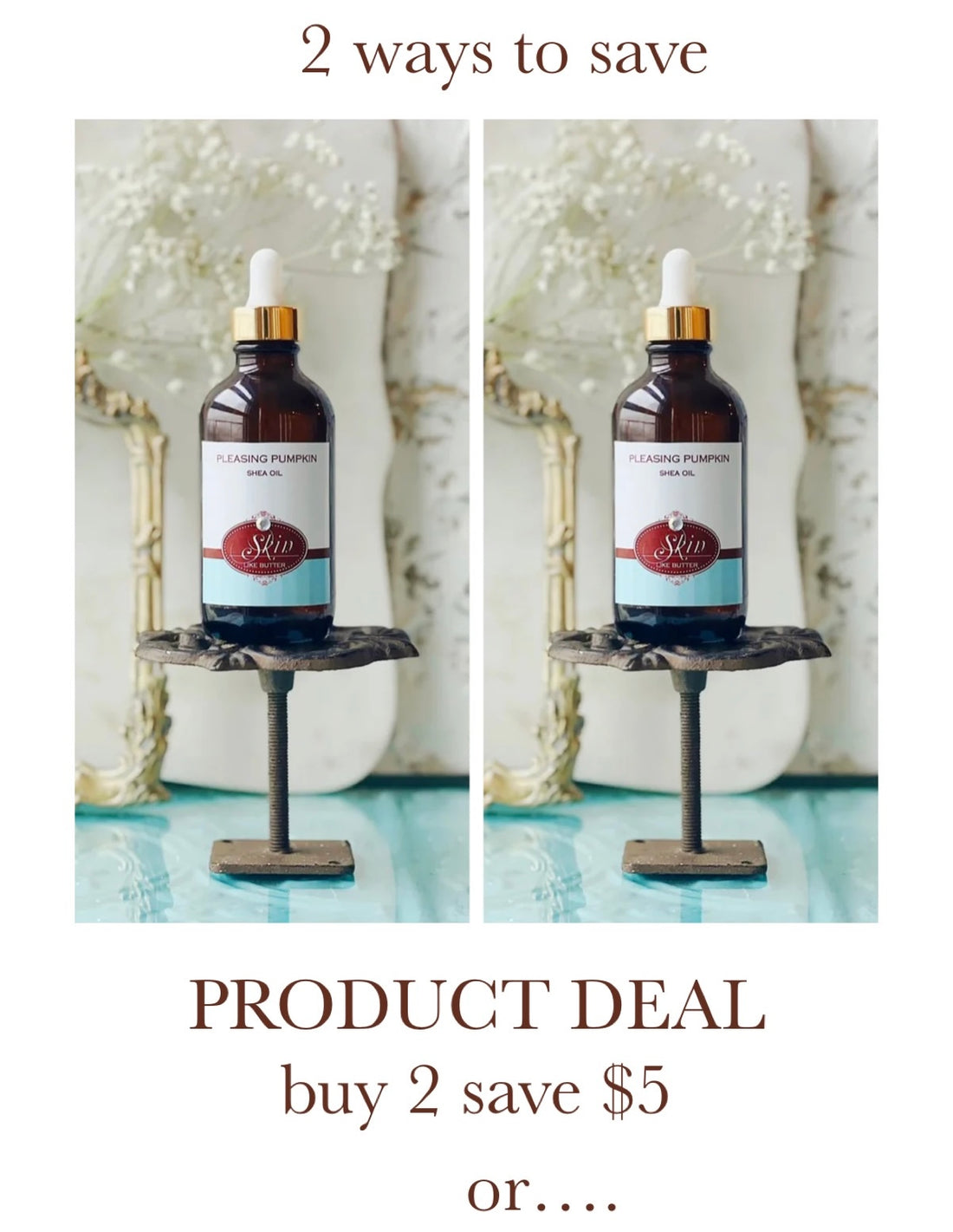 PEPPERMINT - Scented Shea Oil - highly moisturizing