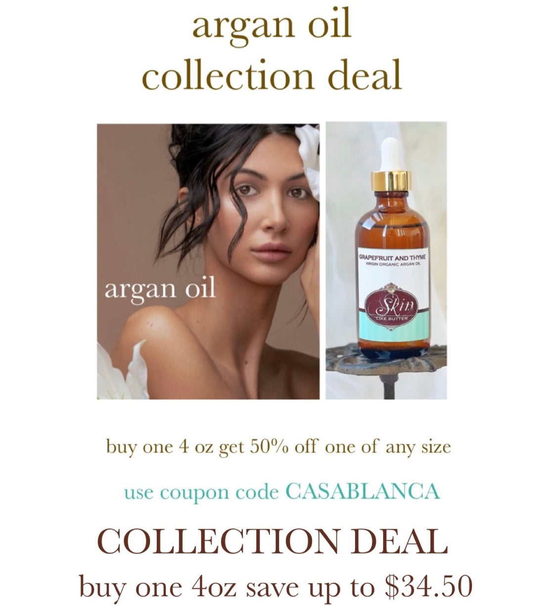 14 CARROT SCENTED - Organic Virgin Argan Oil